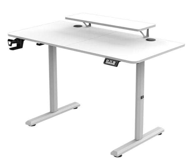 Ultradesk HIGHLANDER Elektryczna regulacja Białe - 1295839 - zdjęcie